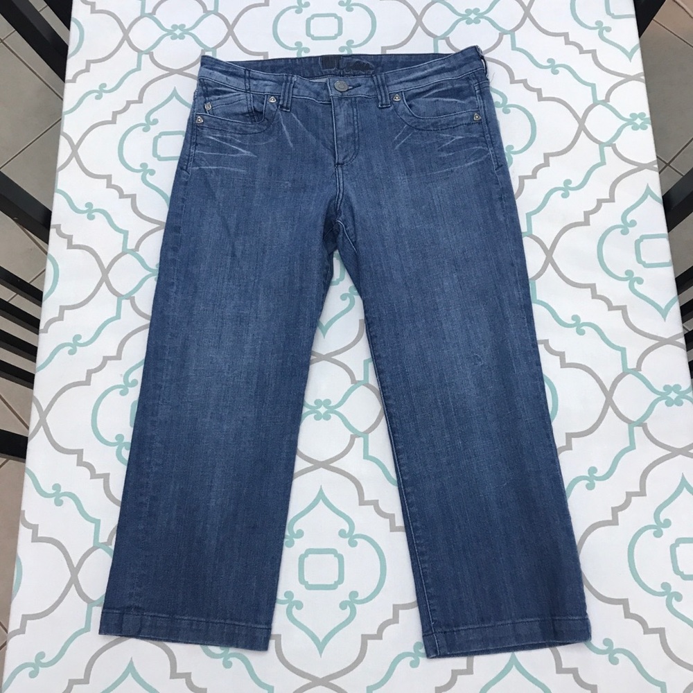 💙👖KUT💗FROM THE💗KLOTH👖💙29 7/8 24” CROPS! EUC! - Picture 4 of 8